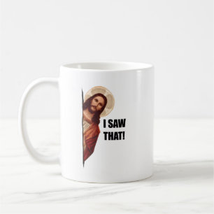 Mug Citation drôle Jésus Meme J'ai vu ça Christian