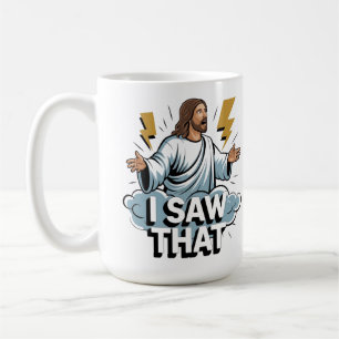 Mug Citation drôle Jésus Meme J'ai vu ça Poster chréti