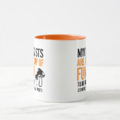 Mug Citation drôle : Les mycologues sont un groupe de  (Centre)