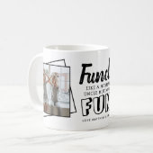 Mug Citation drôle moderne 'Funcle' 2 x Photo | Oncle (Devant gauche)