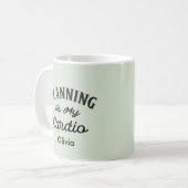 Mug Citation Drôle Monogrammée (Devant gauche)