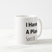 Mug Citation Drôle Monogrammée (Devant droit)
