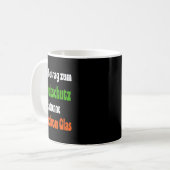 Mug Citation drôle pour la protection de l'environneme (Devant gauche)