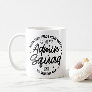 Mug Citation drôle pour l'administration Organiser le
