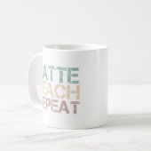 Mug Citation drôle pour les professeurs qui aiment le (Devant gauche)