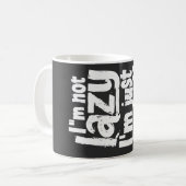 Mug Citation drôle Procrastination (Devant gauche)