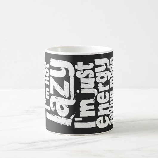 Mug Citation drôle Procrastination (Centre)