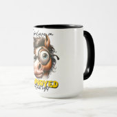 Mug Citation drôle/sarcastique (Devant droit)