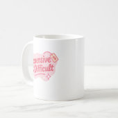 Mug Citation drôle sarcastique cher et difficile (Devant gauche)