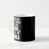 Mug Citation Drôle Tacos Et Tequila Pour Cinco De Mayo (Devant gauche)