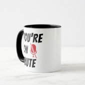 Mug Citation Drôle, Vous Êtes En Sourdine, Microphone (Devant gauche)