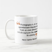 Mug Citation du célèbre photographe 6 double lentilles (Gauche)