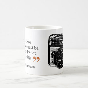 Mug Citation du célèbre photographe 7 Caméra Vintage I