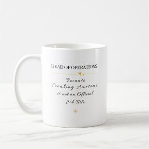 Mug Citation du Chef du Bureau des Opérations