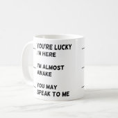 Mug Citation du collaborateur de l'employé en milieu d (Devant gauche)