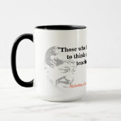 Mug Citation Du Mahatma Gandhi Sur La Pensée (Gauche)