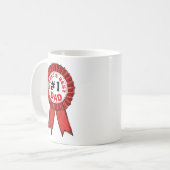 Mug Citation du meilleur papa du monde Fête des pères (Devant gauche)
