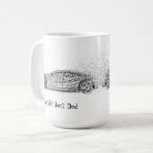Mug Citation du meilleur papa du monde pour véhicule a (Devant gauche)