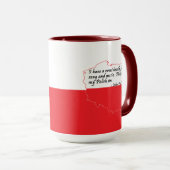 Mug Citation du pape Jean-Paul II (Devant droit)