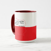Mug Citation du pape Jean-Paul II (Devant gauche)