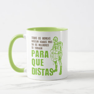 Mug Citation du parachutiste portugais
