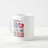 Mug Citation du patrimoine de Porto Rico drôle (Devant gauche)