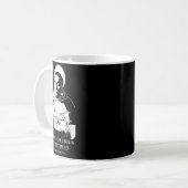 Mug Citation du philosophe Unius Libri Thomas Aquinas (Devant gauche)