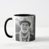 Mug Citation du souvenir simple moderne (Gauche)