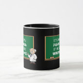 Mug Citation du théoricien de la conspiration pour la (Centre)