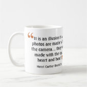 Mug Citation d'un photographe célèbre 1 photo de camér (Gauche)