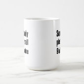 Mug Citation d'urgence pour vin amusant (Centre)