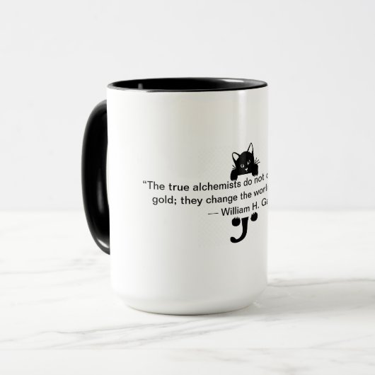 Mug Citation écrite (Devant gauche)