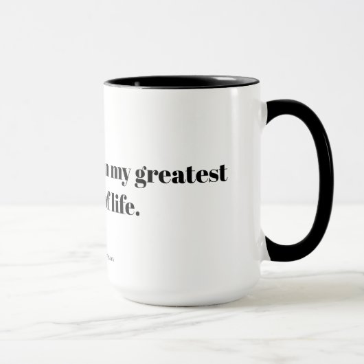 Mug Citation en cours d'exécution (Droite)