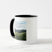 Mug Citation en temps opportun par Abraham Lincoln (Devant gauche)