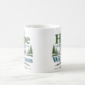 Mug Citation Encourageante à Travers Chaque Désert (Centre)