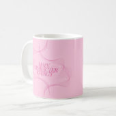 Mug Citation Énergie de Personnage Principal Rose (Devant gauche)