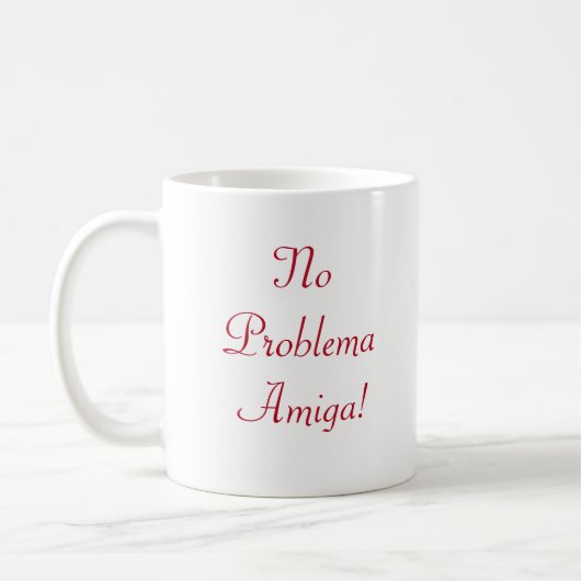 Mug Citation Espagnole Amiga (Gauche)