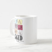 Mug Citation Fiançailles Drôle Dans Mon Cool De L'Ère  (Devant gauche)