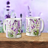 Mug Citation Fleurs Inspirationnelles de Violet Lavend