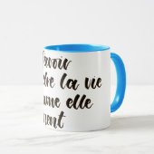 Mug Citation française Musique (Devant droit)