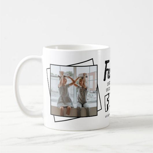 Mug Citation Funny moderne 'Funcle' 2 x Photo | Oncle (Gauche)