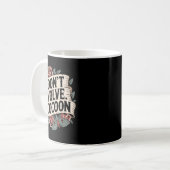Mug Citation gothique drôle N'évoluez pas Cocoon Sarca (Devant gauche)