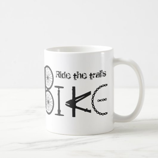 Mug Citation Graffiti de vélo de piste (Droite)