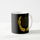 Mug Citation grecque antique athénienne - Pericles - C (Devant droit)