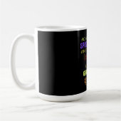 Mug Citation Halloween Familiale Avec Witch Devil Spid (Gauche)