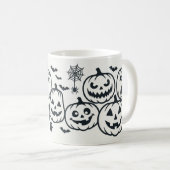 Mug Citation Halloween mignonne (Devant droit)