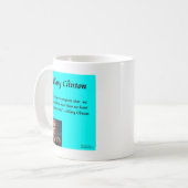 Mug Citation Hillary Children "For The Children" (Devant gauche)