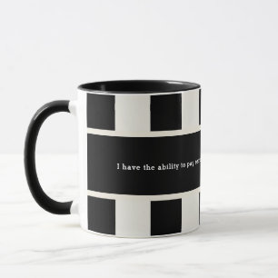 Mug Citation humoristique de père mari à l'arbitre