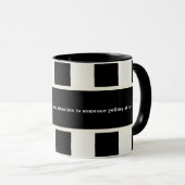 Mug Citation humoristique de père mari à l'arbitre (Devant droit)