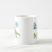 Mug Citation humoristique de T Rex de calembour (Centre)